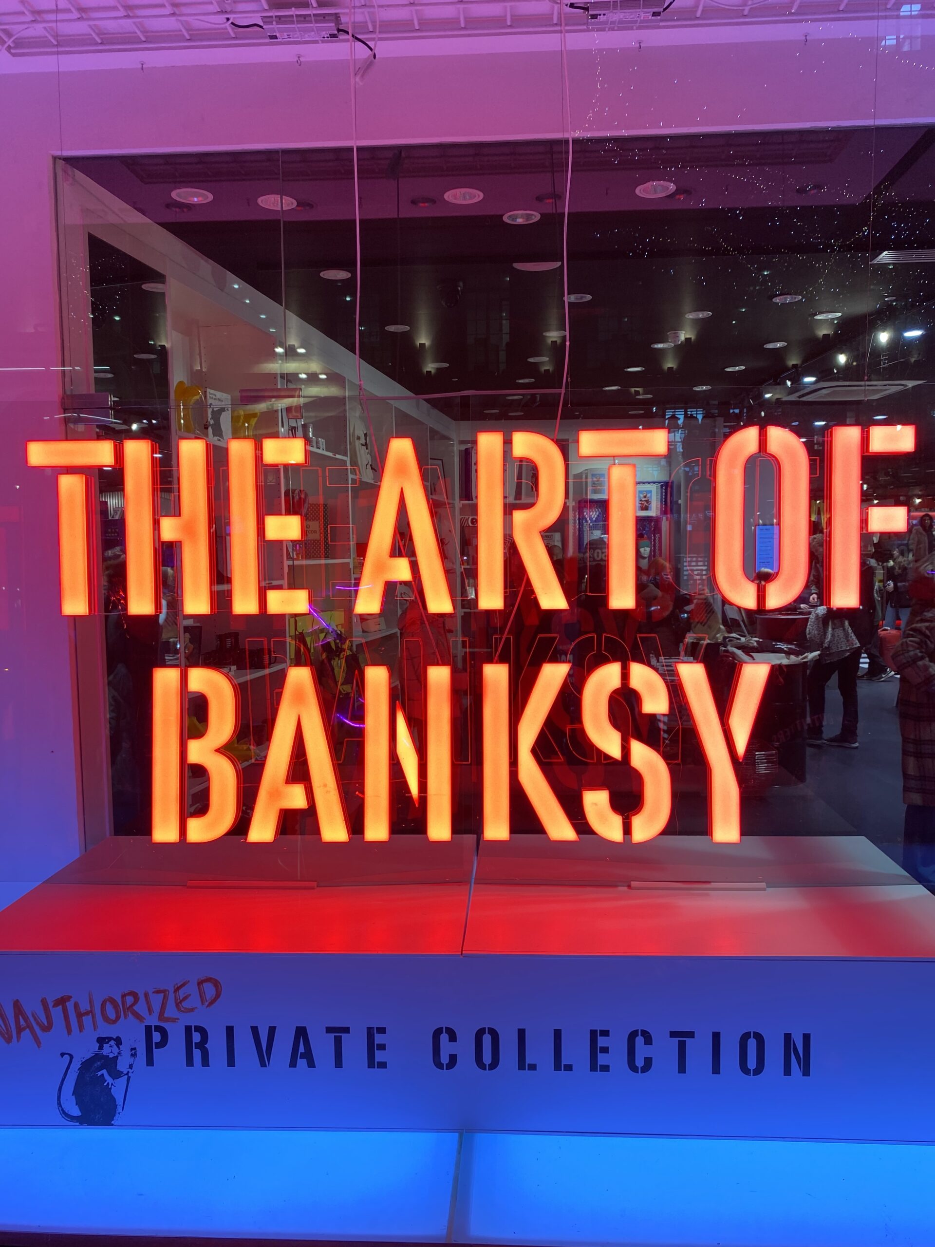 BANKSY - brillant artiste moderne du monde!