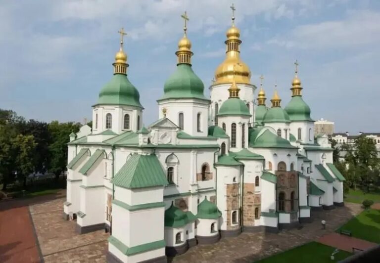 Росія пошкодила Софійський собор